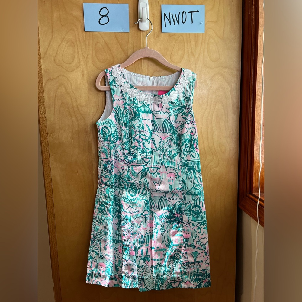Lilly Pulitzer girls shift dress. Size 8. NWOT